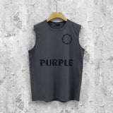 Purple Brand Tank T Shirts Sleeveless T-shirt Vest