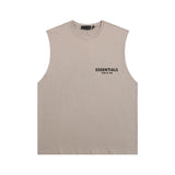 Fog Essentials tank spring summer FOG letter crew neck casual vest