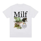 MILF Man I Love Frogs T Shirt Funny Frog Amphibian Lovers