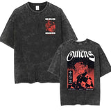 Bad Omens Band Music Tour 2024 Washed T Shirt Retro 90s