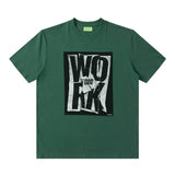 Men T-Shirt Casual All-Matching Lazy Style Loose
