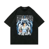 Men T-Shirt Printed Short-Sleeved T-shirt