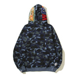 Ape Hoodie Camouflage Alphabet Double Hat Sweater Autumn Winter