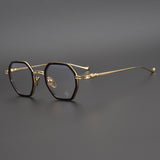 CHH Chrome Hearts Glasses Double Beam Retro Pure Titanium Ultra Light Glasses Frame