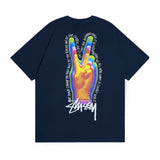Stussy T Shirts Casual Loose Couple T Shirts