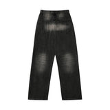 Men Jeans Make Old Ripped Punk Loose