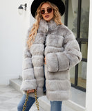 Women Fur Jacket Casual Fashion Plush Coat