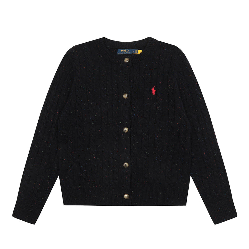 Ralph Lauren Knitted sweaters RL pips yarn knitted cardigan casual loose