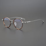 CHH Chrome Hearts Glasses Handmade Titanium Round Frame