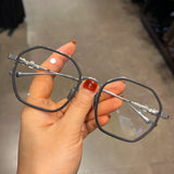 CHH Chrome Hearts Glasses Ultra Light Pure Titanium Vintage Polygon Eyewear Frames