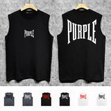 Purple Brand Tank T Shirts Sleeveless T-shirt Vest