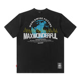 Men T-Shirt Oversize All-Match Loose