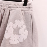 Denim Tears Shorts Puff Print Casual Shorts