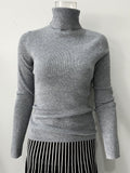 Women Work Business Casual Sweaters Wool Stretch Slim Knit Sweater