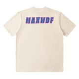Men T-Shirt Vintage Vintage Print Short Sleeves Loose