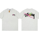 Stussy T Shirts Loose Casual T-Shirts Same for Men and Women