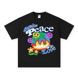 Vintage T-shirts BREAKSILENCE Washed and old short-sleeved T-shirts