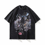 Men's T-Shirt Printed Short-Sleeved T-shirt Men's Casual