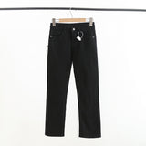 Women Jeans Elastic Slim Fit Slimming Little Man Bell-Bottom Pants