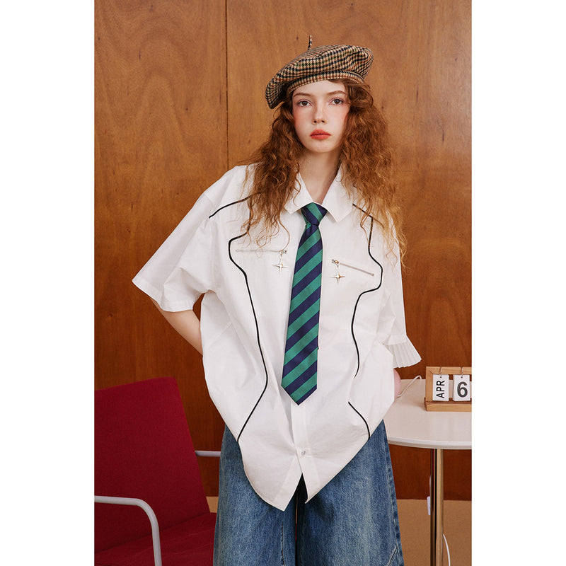 Unisex Shirt Vintage University Style