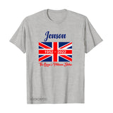 Inspired by Queen's Platinum Jubilee 2022 Elizabeth 70 Years T-shirt Logo Printing