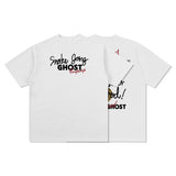 Unisex T Shirt Hip Hop Wash Loose Long Sleeve