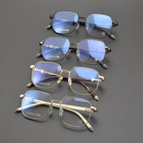 CHH Chrome Hearts Glasses Vintage Large Frame Versatile Myopia Glasses Frame