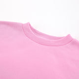 Women Co-Ords Autumn and Winter round Neck Pullover Long Sleeve Shorts Leisure