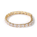 Bracelet Hip Hop Cube Zircon Bracelet Fashion Spectrum Royalty