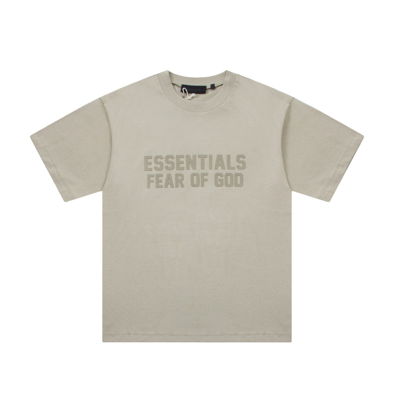 Fog Essentials T Shirts Spring/Summer FOG Season 9 Letter Crew Neck Short Sleeves
