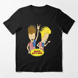 Beavis Butthead Rock Men Tshirt Comic Punk Tops T Shirts