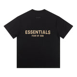 Fog Essentials T Shirts Spring Summer FOG Letter Crew Neck Short Sleeves