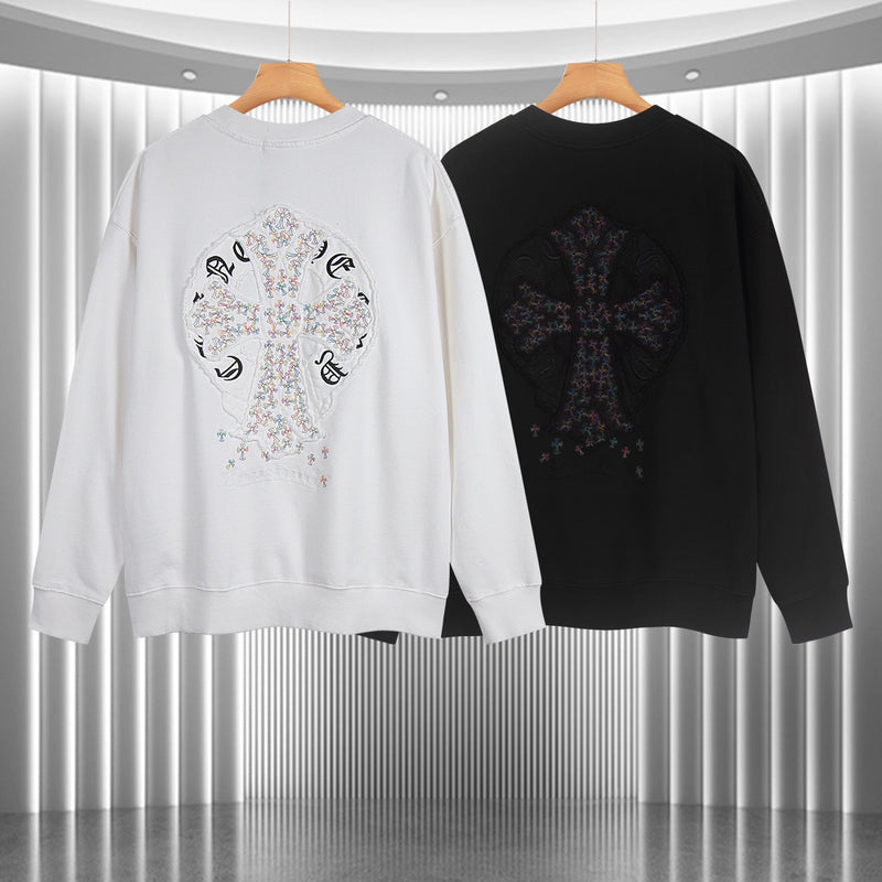Chrome Hearts Sweatshirt Autumn/Winter Crew Neck Sweater