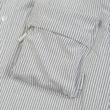 Men's Long Sleeved T Shirt Thin Striped Long Sleeve Shirt Men's Ins Loose Shirt Outer Wear