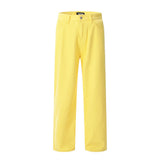 Men Jeans Loose Casual Simple