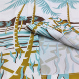 GUILTYPARTIES TIGER Shirts 19ss Coconut Tree, Palm Tree Short Sleeve Shirt