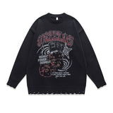 Women Sweater Japanese Anime Idle Style Retro