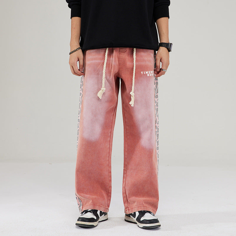 Cargo Pants Retro Loose Patchwork Cargo Pants