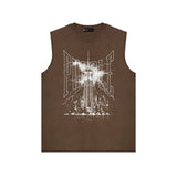 Purple Brand Tank T Shirts Sleeveless T-shirt Vest