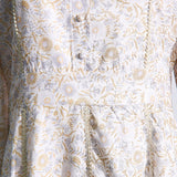 Bohemian Dress Retro Idyllic Style Floral Dress