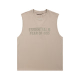 Fog Essentials tank spring/summer FOG alphabet casual vest