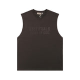 Fog Essentials tank spring/summer FOG alphabet casual vest