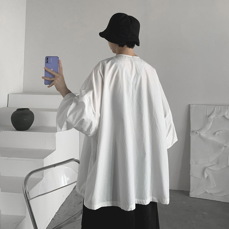 Men Shirts Summer Fashion Loose