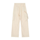 Cargo Pants Ice Silk Multi-Pocket Cargo Pants Loose