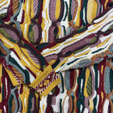 Kapital Sweater Vintage Pingtian and Macro Pattern round Neck Loose Pop Contrast Color Stereo Retro Sweater