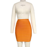 Women Dress Commute Work Skirt
