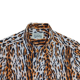 GUILTYPARTIES TIGER Shirts 22AW LEOPARD OPEN Long Sleeve Shirt