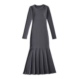 Women Dresses Stretch Slim Temperament Dress