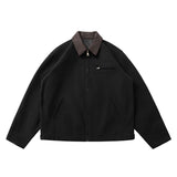 Mens Vintage Jackets West Coast Tooling Lapel Coloring Jacket vintage