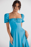 Women Dress Summer Elegance Lace-up Dress